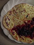 Lefse with lingonberries.jpg