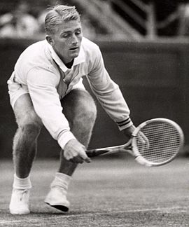 Lew Hoad 1954 Kooyong