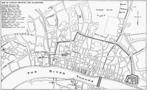 London theatres C16—C17, after Redwood