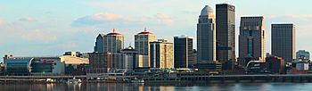 Louisville, Kentucky skyline - April 2011