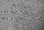 Makars' Court, Sir Walter Scott.jpg