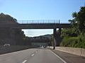 Pennsylvania Turnpike eastbound at Homewood Viaduct