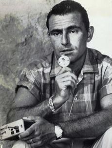 Rod Serling dictating script 1959