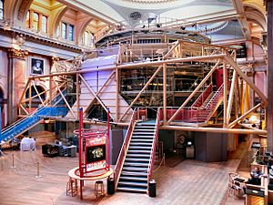 Royal Exchange theatre pod