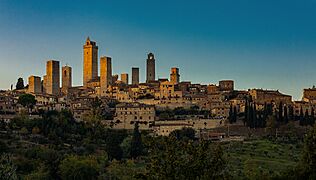 San Gimignano Tramonto