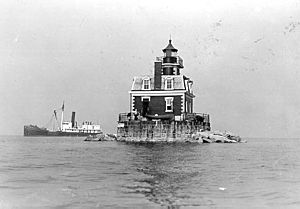 Stepping stones lighthouse