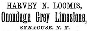 Syracuse 1884 limestone