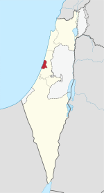 Tel Aviv District in Israel.svg