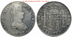 8 reales Ferdinand VII - Bolivia 1823