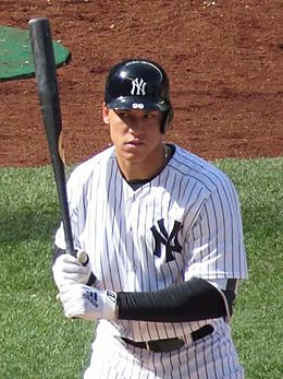 Aaron Judge in 2018