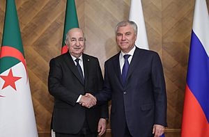 Abdelmadjid Tebboune & Vyacheslav Volodin (2023)