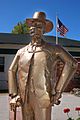 Abner Weed statue, Centennial Plaza, Weed, California