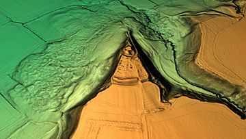 Bincknoll Castle Digital Terrain Model