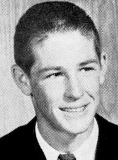 Brian Wilson 1960 yearbook