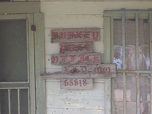 Brixey MO post office