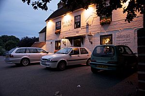 Bull's Head Goring by Sea Front