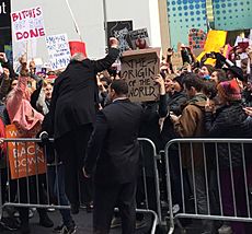 Chuck Schumer at protest (32328519331)