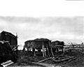 Eskimo dwellings, Naknek, Alaska, 1917 (COBB 140)