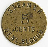 General Slocum token