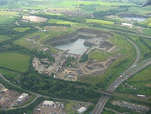 Hillwood Quarry, Newbridge, Midlothian