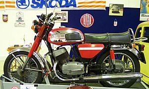 Jawa 350 red l TCE