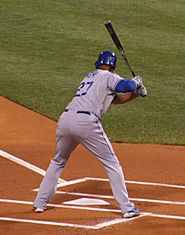 Kemp at the plate