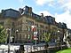 Exterior view of the Wellington Street facade of the Langevin Block, as viewed from Parliament Hill