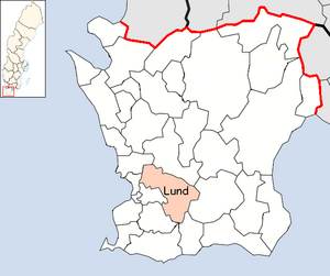 Lund Municipality in Scania County.png