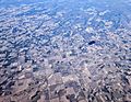 Medicine River Alberta aerial