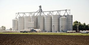 Midland, Kansas grain elevator