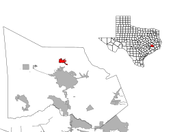 Location within Montgomery county