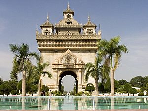 Patuxay, Vientiane, Laos