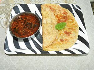 Puran Poli and Katachi Amti by Dr. Raju Kasambe 03