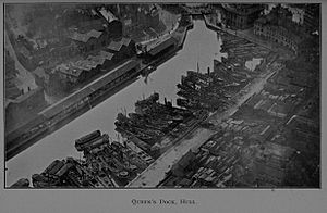 Queen's dock, Hull