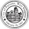 Official seal of Parsons, West Virginia