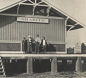 Sharpes Depot (c 1920)