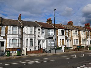 Terraced Housing along Plumstead High Street