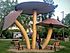 World's Largest Mushrooms in Vilna, Alberta, Canada, 20 feet high and 5 feet in diameter