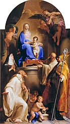 Batoni Gabrielli Madonna Rome