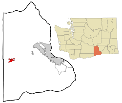 Location of Prosser, Washington