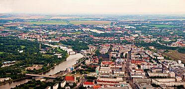 Blick über Magdeburg