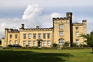 Chiddingstone Castle side