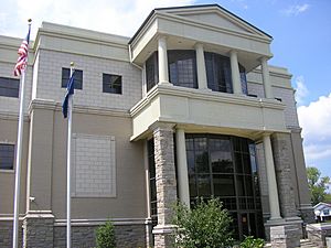 Clay County Courthouse in Manchester, Kentucky