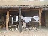 Clothes washing at Bent's Old Fort, CO IMG 5708