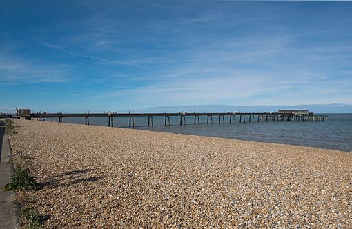 Deal Pier from the south