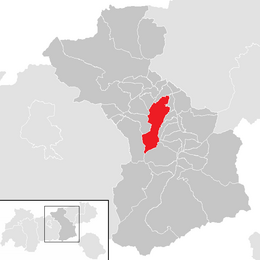 Location in the district