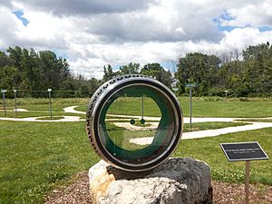 Fermilab Bubble Chamber and Park