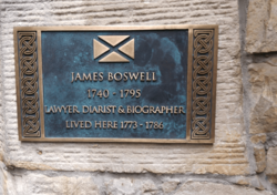 JamesBoswellPlaque