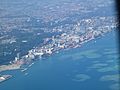 Kota Kinabalu panorama from the air