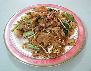 Kwetiau Goreng Kepiting